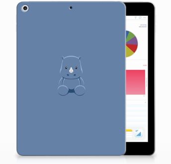 B2Ctelecom iPad 9.7 2018 | 2017 Siliconen Tablethoesje Baby Rhino