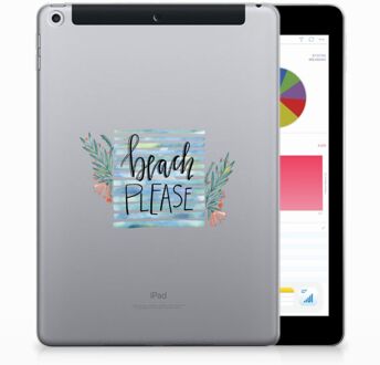 B2Ctelecom iPad 9.7 2018 | 2017 Siliconen Tablethoesje Boho Beach