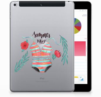 B2Ctelecom iPad 9.7 2018 | 2017 Siliconen Tablethoesje Boho Summer