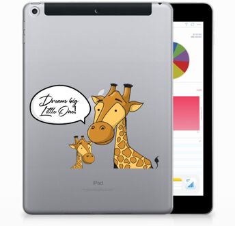 B2Ctelecom iPad 9.7 2018 | 2017 Siliconen Tablethoesje Giraffe