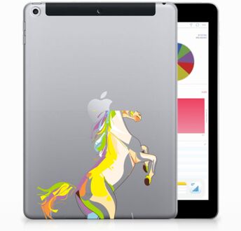 B2Ctelecom iPad 9.7 2018 | 2017 Siliconen Tablethoesje Horse Color