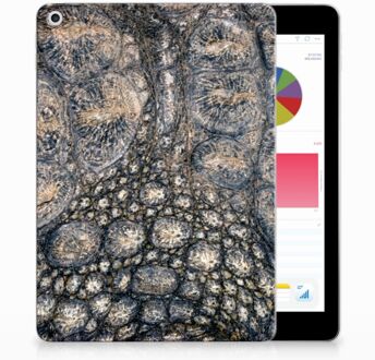 B2Ctelecom iPad 9.7 2018 | 2017 Siliconen Tablethoesje Krokodillenprint