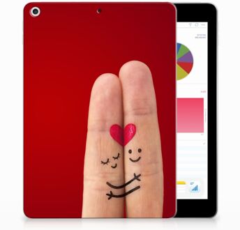 B2Ctelecom iPad 9.7 2018 | 2017 Siliconen Tablethoesje Liefde