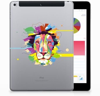 B2Ctelecom iPad 9.7 2018 | 2017 Siliconen Tablethoesje Lion Color