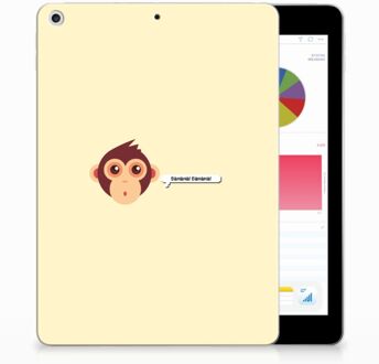 B2Ctelecom iPad 9.7 2018 | 2017 Siliconen Tablethoesje Monkey