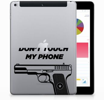 B2Ctelecom iPad 9.7 2018 | 2017 Siliconen Tablethoesje Pistol DTMP