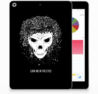 B2Ctelecom iPad 9.7 2018 | 2017 Siliconen Tablethoesje Skull Hair