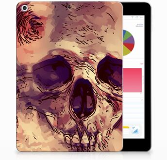 B2Ctelecom iPad 9.7 2018 | 2017 Siliconen Tablethoesje Skullhead