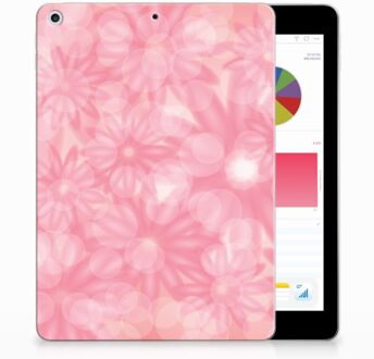 B2Ctelecom iPad 9.7 2018 | 2017 Siliconen Tablethoesje Spring Flowers