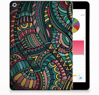 B2Ctelecom iPad 9.7 2018 | 2017 Tablethoesje Design Aztec