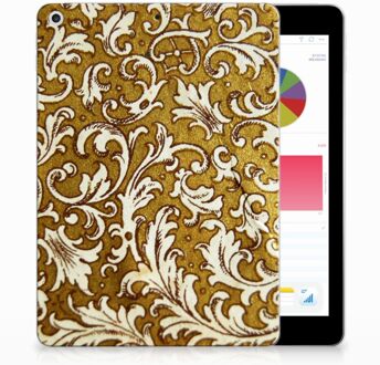 B2Ctelecom iPad 9.7 2018 | 2017 Tablethoesje Design Barok Goud