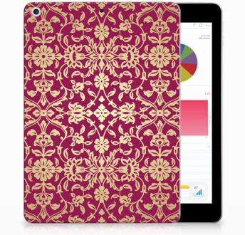 B2Ctelecom iPad 9.7 2018 | 2017 Tablethoesje Design Barok Pink