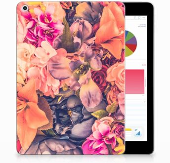 B2Ctelecom iPad 9.7 2018 | 2017 Tablethoesje Design Bosje Bloemen