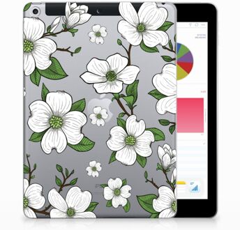 B2Ctelecom iPad 9.7 2018 | 2017 Tablethoesje Design Dogwood Flowers