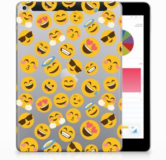 B2Ctelecom iPad 9.7 2018 | 2017 Tablethoesje Design Emoji