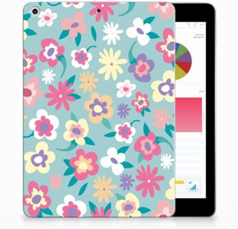 B2Ctelecom iPad 9.7 2018 | 2017 Tablethoesje Design Flower Power