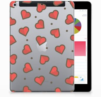 B2Ctelecom iPad 9.7 2018 | 2017 Tablethoesje Design Hearts