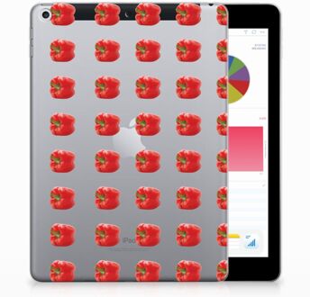 B2Ctelecom iPad 9.7 2018 | 2017 Tablethoesje Design Paprika Red