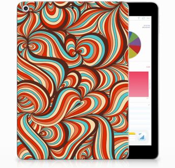 B2Ctelecom iPad 9.7 2018 | 2017 Tablethoesje Design Retro