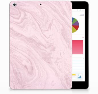 B2Ctelecom iPad 9.7 2018 | 2017 Tablethoesje Marble Pink