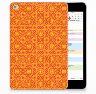 B2Ctelecom iPad Mini 4 Tablethoesje Design Batik Orange