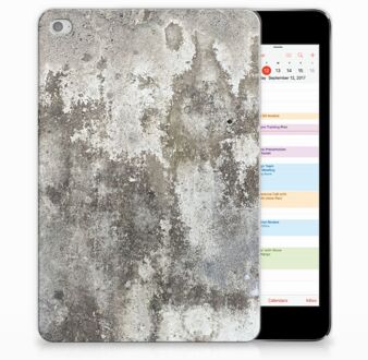 B2Ctelecom iPad Mini 4 Tablethoesje Design Beton