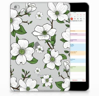 B2Ctelecom iPad Mini 4 Tablethoesje Design Dogwood Flowers