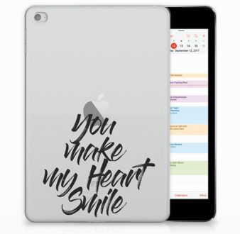 B2Ctelecom iPad Mini 4 Tablethoesje Design Heart Smile