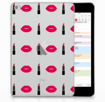 B2Ctelecom iPad Mini 4 Tablethoesje Design Lipstick Kiss