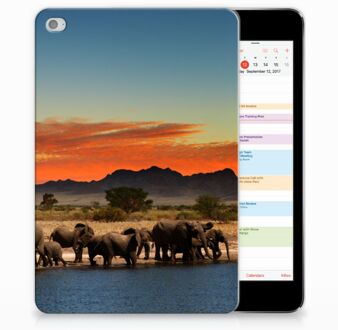 B2Ctelecom iPad Mini 4 Tablethoesje Design Olifanten