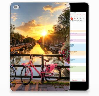 B2Ctelecom iPad Mini 4 Uniek Tablethoesje Amsterdamse Grachten