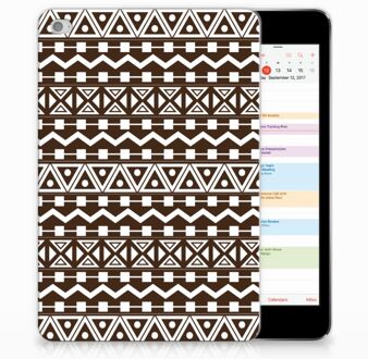 B2Ctelecom iPad Mini 4 Uniek Tablethoesje Aztec Brown