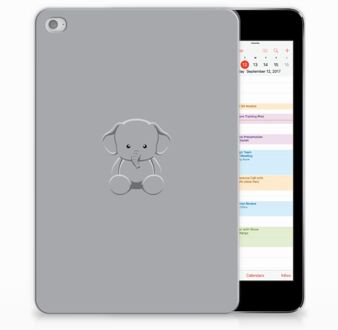 B2Ctelecom iPad Mini 4 Uniek Tablethoesje Baby Olifant