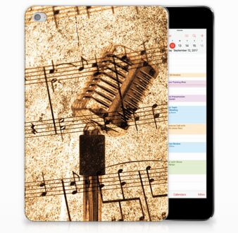 B2Ctelecom iPad Mini 4 Uniek Tablethoesje Bladmuziek