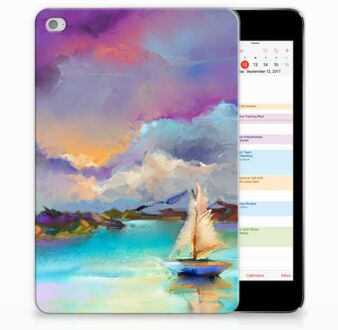 B2Ctelecom iPad Mini 4 Uniek Tablethoesje Boat