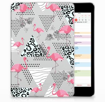 B2Ctelecom iPad Mini 4 Uniek Tablethoesje Flamingo Triangle