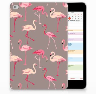 B2Ctelecom iPad Mini 4 Uniek Tablethoesje Flamingo