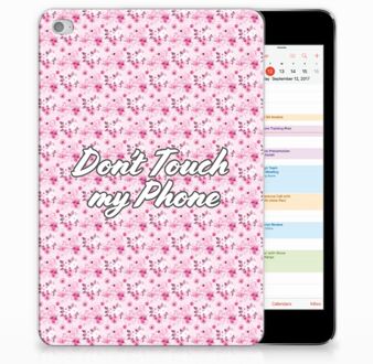 B2Ctelecom iPad Mini 4 Uniek Tablethoesje Flowers Pink DTMP