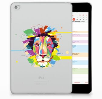 B2Ctelecom iPad Mini 4 Uniek Tablethoesje Lion Color