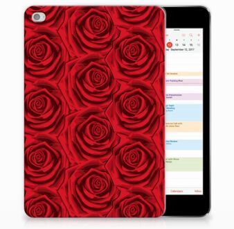 B2Ctelecom iPad Mini 4 Uniek Tablethoesje Red Roses