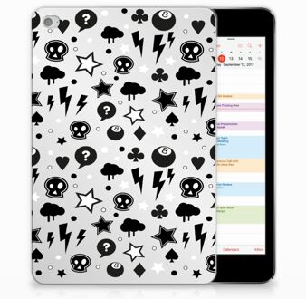 B2Ctelecom iPad Mini 4 Uniek Tablethoesje Silver Punk