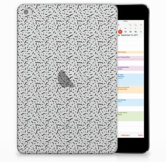 B2Ctelecom iPad Mini 4 Uniek Tablethoesje Stripes Dots