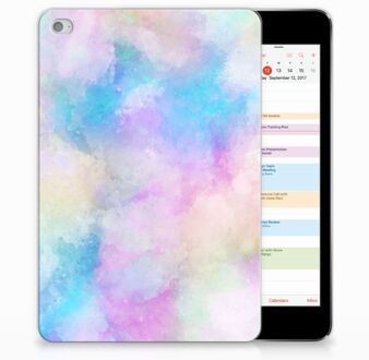 B2Ctelecom iPad Mini 4 Uniek Tablethoesje Watercolor Light