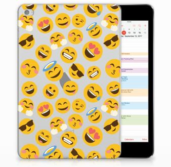 B2Ctelecom iPad Mini 4 Uniek TPU Hoesje Emoji's