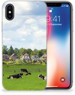 B2Ctelecom iPhone 10 | Xs Hoesje Koeien