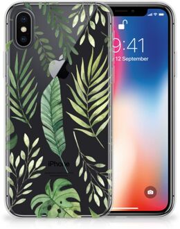 B2Ctelecom iPhone 10 | Xs Hoesje Leaves