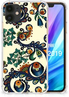 B2Ctelecom iPhone 11 Anti Shock Case Barok Flower