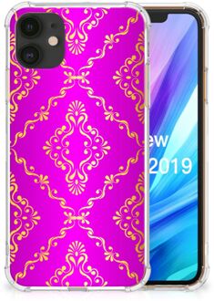 B2Ctelecom iPhone 11 Anti Shock Case Barok Roze