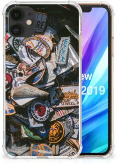 B2Ctelecom iPhone 11 Anti-shock Hoesje met foto Badges