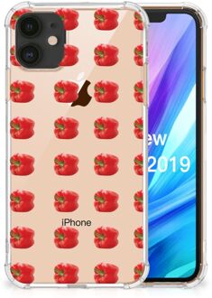 B2Ctelecom iPhone 11 Beschermhoes Paprika Red